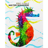 Mister Seahorse โดย Eric Carle การศึกษาหนังสือภาพภาษาอังกฤษบัตรการเรียนรู้หนังสือนิทานสำหรับเด็กทารกของขวัญเด็ก-hsdgsda