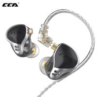 CCA CA24 Balanced หูฟังทรงกระดองชุด24BA หูฟังจอภาพของ DJ เบส HIFI มีความสะดวกสบายในการสวมใส่หูฟังตัดเสียงรบกวนด้วยสายเคเบิล2Pin ถอดได้หูฟังแบบมีสายเสียบ3.5มม.