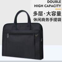 2023 New Fashion version 创贤文仪8051新款多功能大容量3层文件袋收纳商务手提袋logo定制