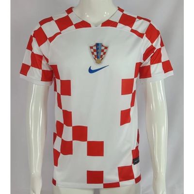 เสื้อกีฬาแขนสั้น ลายทีมชาติฟุตบอล Croatia 2022 ไซซ์ S - XXL AAA