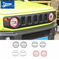 JIDIXIAN ไฟหน้ารถโคมไฟตกแต่งสำหรับ Suzuki Jimny 2019 2020 2021 2022 2023โคมไฟ Hoods อุปกรณ์เสริมภายนอก