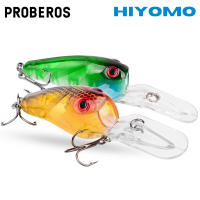 PROBEROS 1PCS ดำน้ำ Crankbait Popper Fishing Lure 9.5ซม./11.5G ประดิษฐ์ Hard ปลาปลอมปลาคาร์พอุปกรณ์ตกปลา6 # BKB Hooks DHC011