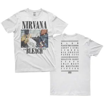 Nirvana Bleach T-Shirt  Bleach t shirts, T shirt, Mens tshirts