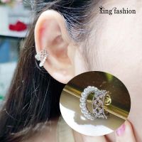 earcuff ต่างหูแบบเกาะ/หนีบ ต่างหูแฟชั่นสไตส์เกาหลี,ต่างหูยอดนิยม,XE00345