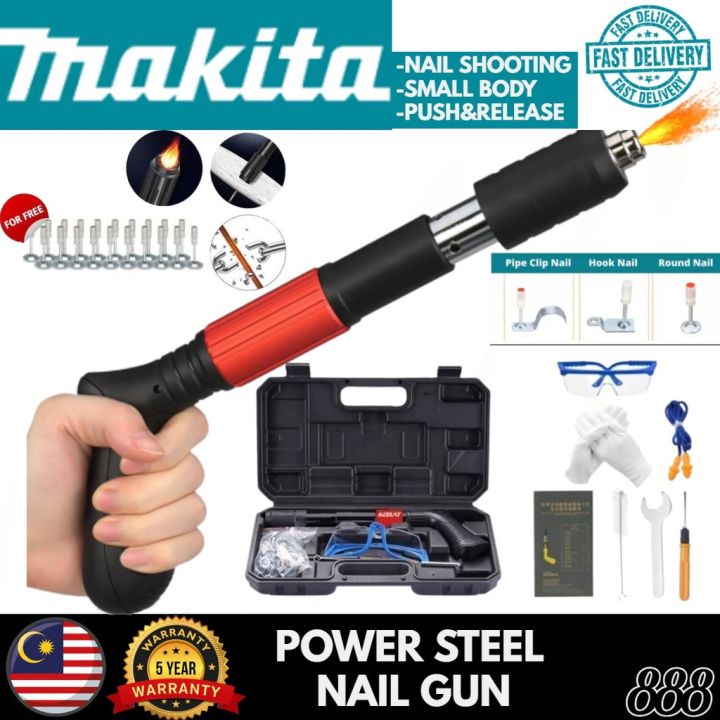 Free Nails Makita Rivet Gun Tufting Gun Manual Steel Nails Gun Concrete Rivet Tool Steel