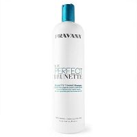 Pravana The Perfect Brunette Toning Shampoo 1000 ml. and Conditional  1000 ml. แชมพู และครีมนวด เนื้อสีเขียว ขจัดไรผมสีเหลืองส้มเหมาะสำหรับผมสีเบจ อมฟ้าหรือเขียว