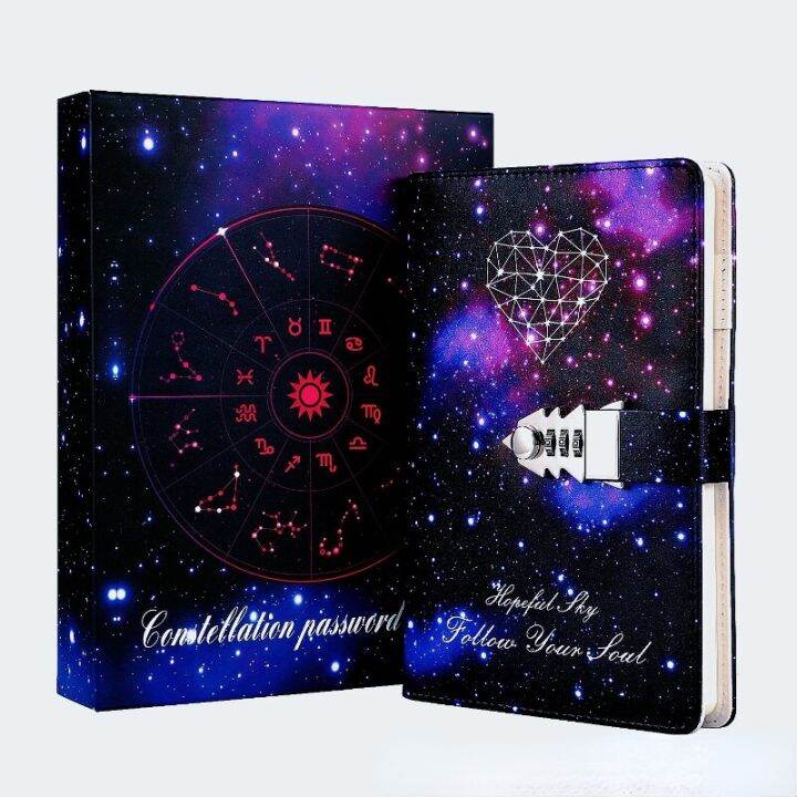 a5-twelve-constellations-with-lock-notebook-office-meeting-records-study-notes-password-book-boys-and-girls-holiday-gift-notepad