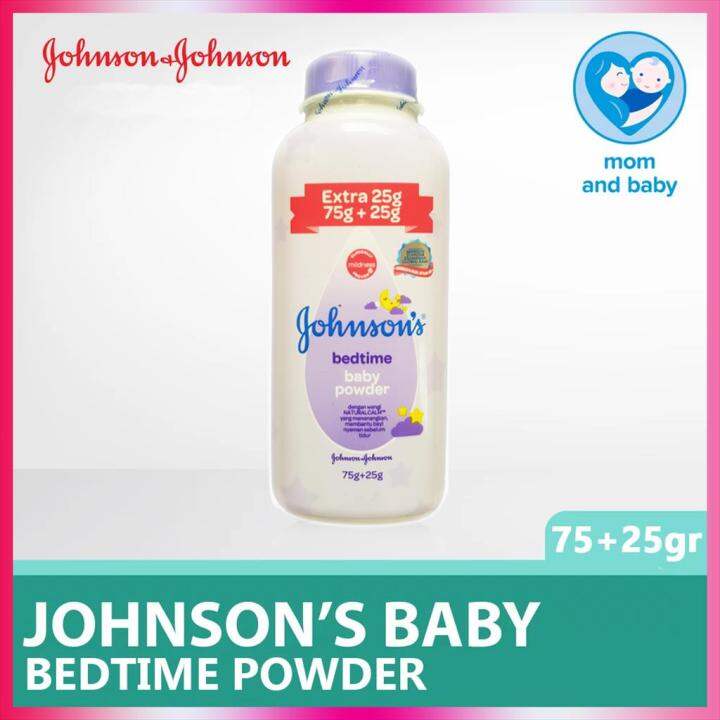 JOHNSONS POWDER BEDTIME 75+25gr Lazada Indonesia