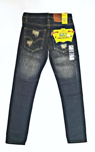jeans-กางเกงขายาว-กางเกงยีนส์ขายาว-ผู้ชาย-เดฟ-ผ้าไม่ยืด-กระดุม-size-28-34-live-step-s506-s509