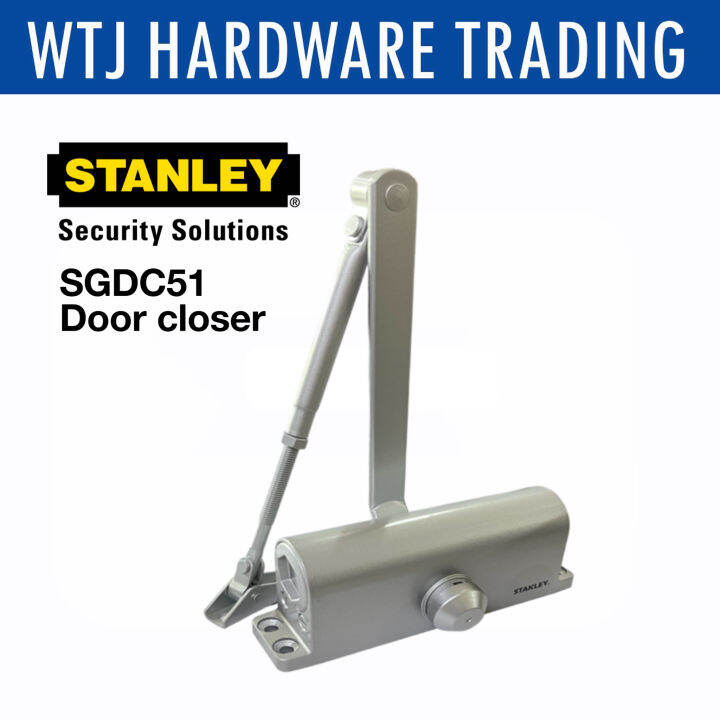 STANLEY DOOR CLOSER GLOBAL SGDC51 SERIES (HOLD OPEN) Lazada