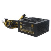 แหล่งจ่ายไฟ1800W 2000W 2200W สำหรับ8การ์ด Atx PSU เครื่องขุดบิตคอยน์ PSU 95% ประสิทธิภาพการใช้ไฟ180-260V