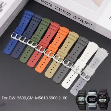 Nylon Watchband For Casio DW5600 GW-5000 5035 GW-M5610 GA2100