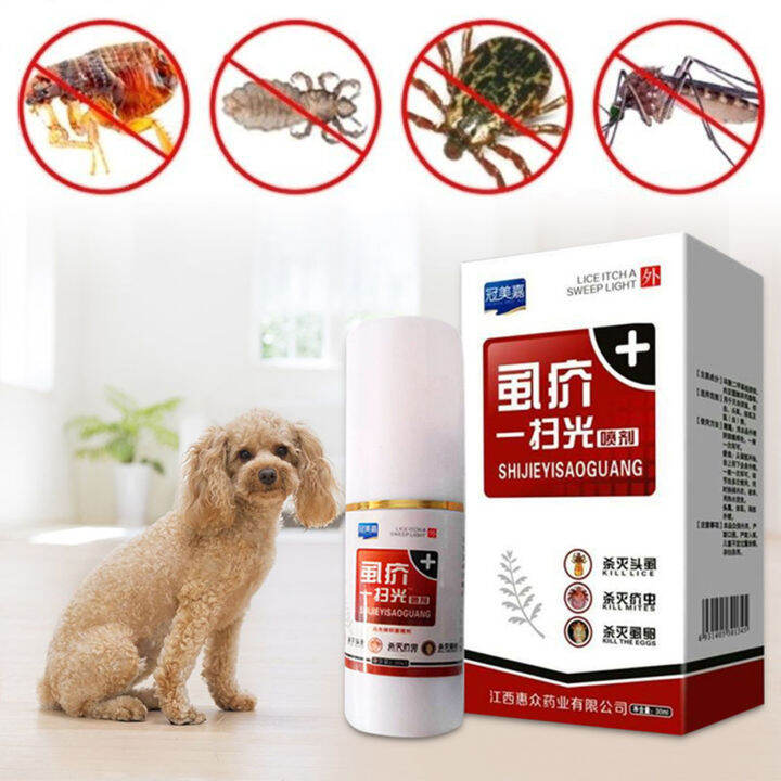 30ml Lice Scabies Removal Spray Natural Ingredient Effective Removal