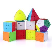 ✧❃ QiYi Warrior Magic Cube Basic Getting Started Professional Waterproof Stickless Puzzle Magic Cube Education Learning Toy for Kid