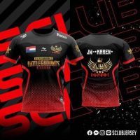 Ready Stock JW Electronic PUBG JERSEY / FREE NICKNAME