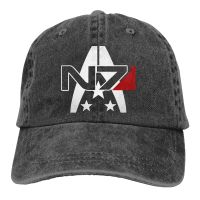 N7 Alliance Baseball Caps Peaked Cap Mass Effect Commander Shepard Game Sun Shade Hats for Men