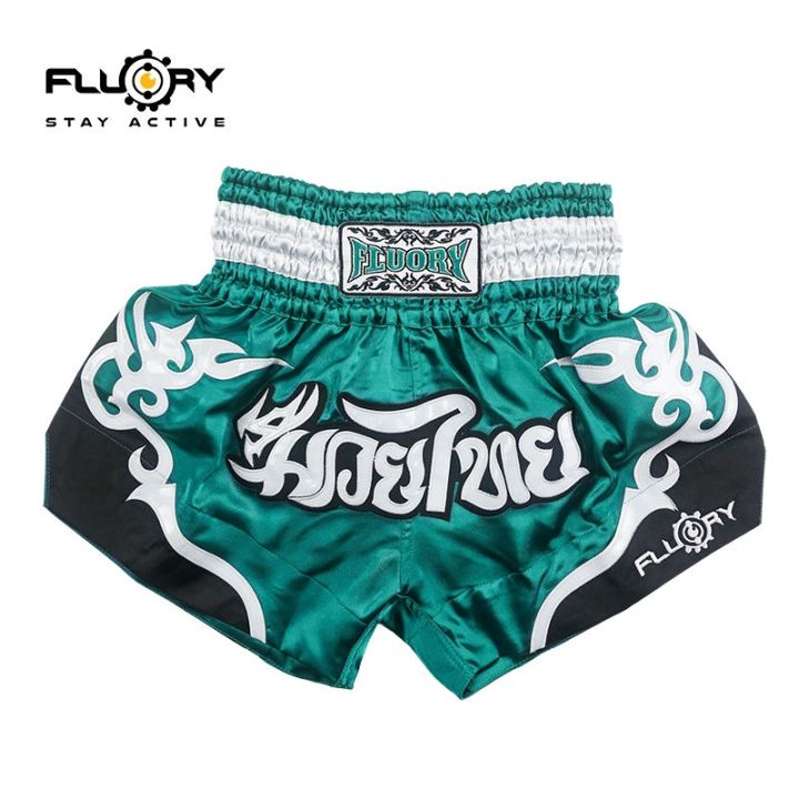 fluory-thai-boxing-pants-mens-kunlun-shorts-adult-competition-free-fighting-training-suit-fighting-pants-professional