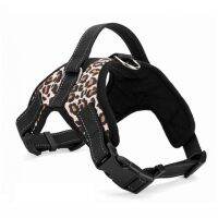 สายรัดสุนัข K9ปลอกคอปรับความยาวได้ Step Walking Pet Harnesses สำหรับสุนัขขนาดกลางขนาดใหญ่