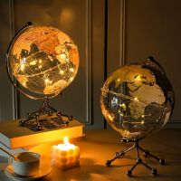 New Home Decor World Map Globe Miniatures Room Decor Accessories Geography Educational Ornament Desk Accessories School Supplies