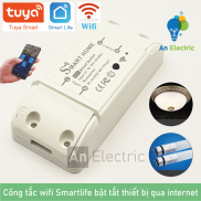 Công tắc wifi Smartlife điều khiển thiết bị điện từ xa qua internet
