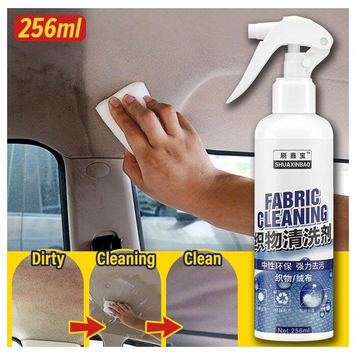 READY STOCK-Car Interior Ceiling Fab Cleaner | Lazada