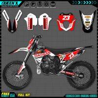 QUEEN X MOTOR Custom Team Graphics Backgrounds Decals Stickers Kit For GASGAS 2010 2011 EC MC 003