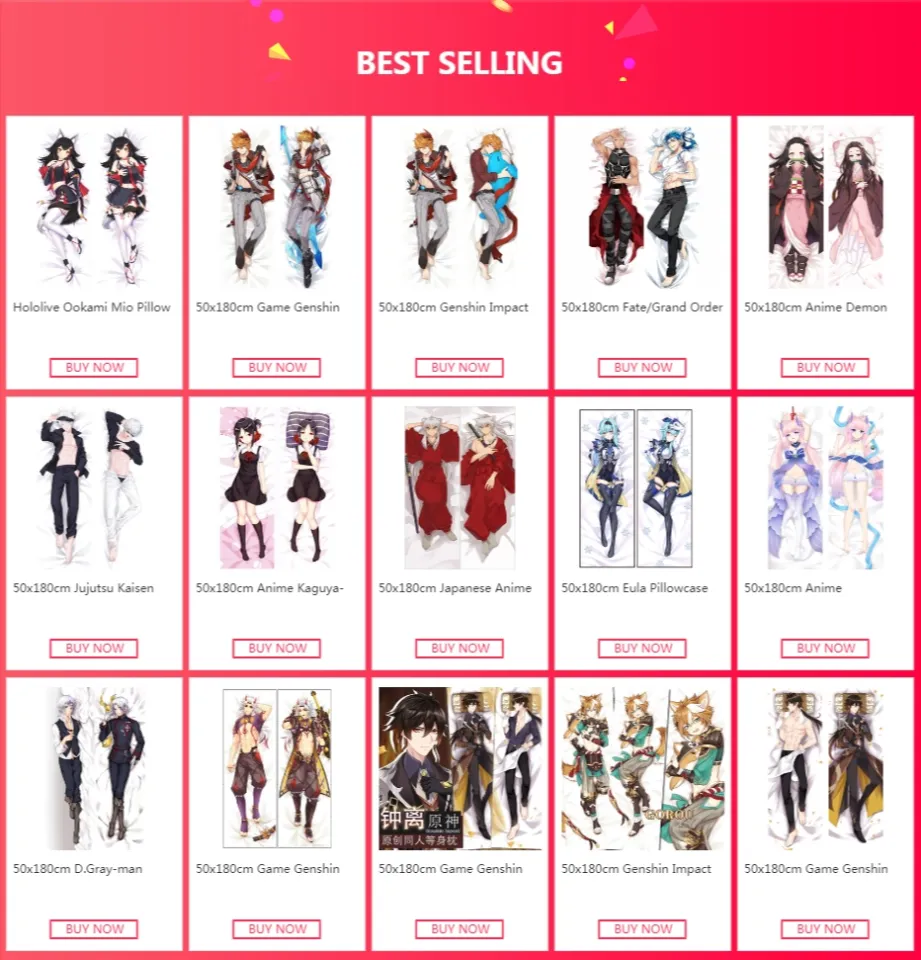 Mua pillow anime girl hàng hiệu chính hãng từ Anh giá tốt. Tháng 9/2023 |  Fado.vn