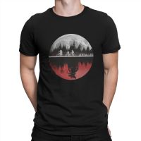 Mens Large T-shirt Dark Moon Tshirt For Male Stranger Things Tv Clothing Style T Homme 4XL/5XL/6XL