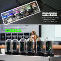 Nixie Tube Clock รุ่นเดิม WIFI SNTP DIY Desktop IPS RGB Led เรืองแสง Digitron นาฬิกาพร้อม6ปลุกและงีบหลับลำโพงวิทยุ HD