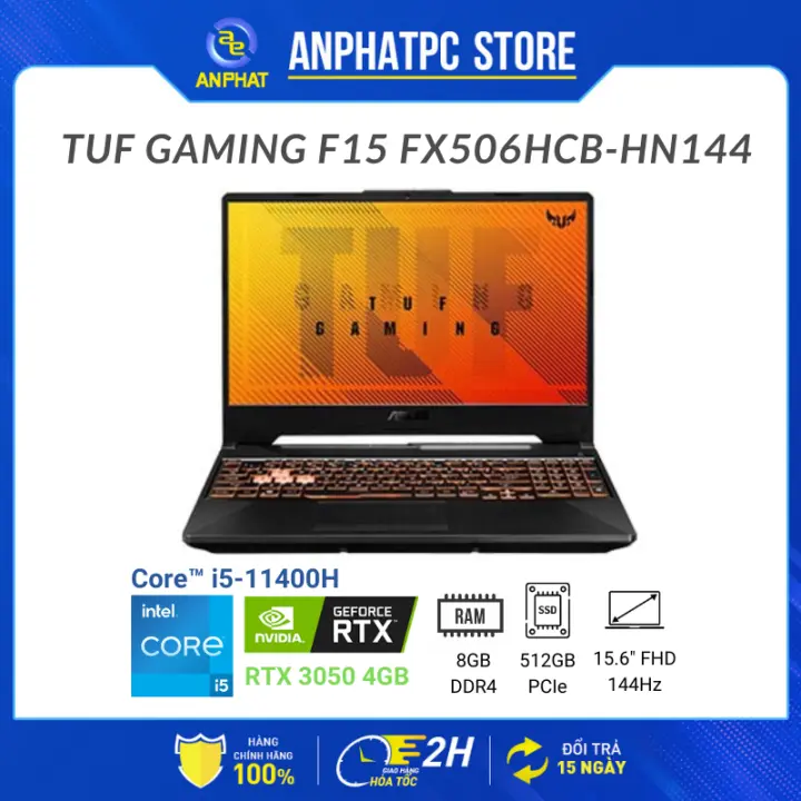 Laptop ASUS TUF Gaming F15 FX506HC-HN144W