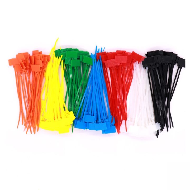 nylon-4x150mm-100-pcs-color-cable-tie-label-plastic-circle-color-cable-tie-marker-cable-tie-self-locking-zipper-cable-tie