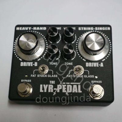 LYR pedal เอฟเฟคกีต้าร์ เสียงแตก2ช่องเสียง   kingtone