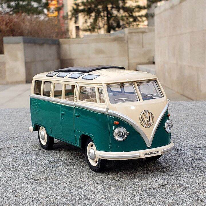 1-24-volkswagen-vw-t1-bus-alloy-cast-toy-car-model-sound-and-light-childrens-toy-collectibles-birthday-gift