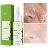 Green Tea Oil Control Pore Shrink Face Serum Whitening Remove Dark Spots Improve Acne Blackheads Dry Skin Care Korean Cosmetics