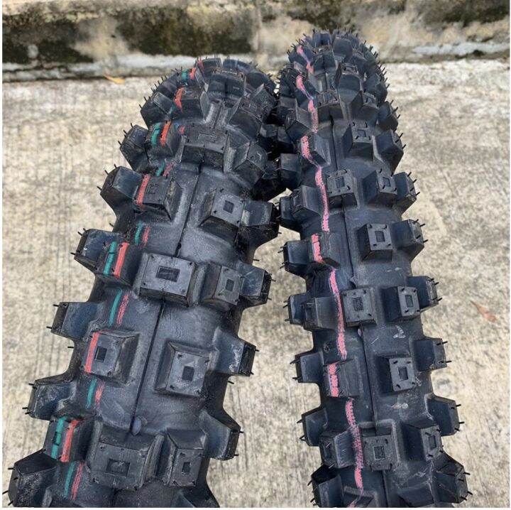 IRC Volcanduro VE33 Rear Tire – 100/100-18, T10314, For Dirt Bikes & Dual Sport