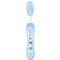 [คูปองลดเพิ่ม] Chicco Toothbrush Oral Care แปรงสีฟันสำหรับเด็ก หัวแปรงขนาดเล็ก เพื่อให้เหมาะสมกับช่องปากของเด็ก สำหรับเด็กอายุ 6 - 36 เดือน