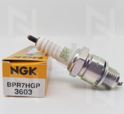 หัวเทียนเข็ม G-POWER รุ่น LEO ,TUXEDO , RC100 , RC110 ,COSMO เบอร์ BPR7HGP แท้ NGK SPARK PLUG