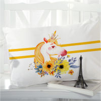 1pc Pillow cover Pillow case Bedding Pillowcase Pillow covers decorative for home 3D Print Nordic simple yellow