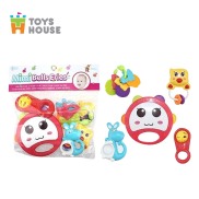 Túi đồ chơi xúc xắc 5 món Toys House 776 cho bé từ sơ sinh phát triển thị