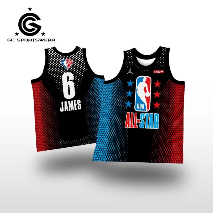 2022 NBA ALL STAR GC JERSEY FULL SUBLIMATION Basketball Jersey Lazada PH