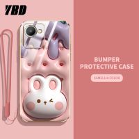 YBD 2023ใหม่3Dแคนดี้เคสโทรศัพท์สำหรับหญิงสาวน่ารักสำหรับ OPPO Realme C30 C30S เคสกล้องแม่นยำเคสโทรศัพท์ยอดนิยมที่ครอบรูปแบบน่ารักฟรี