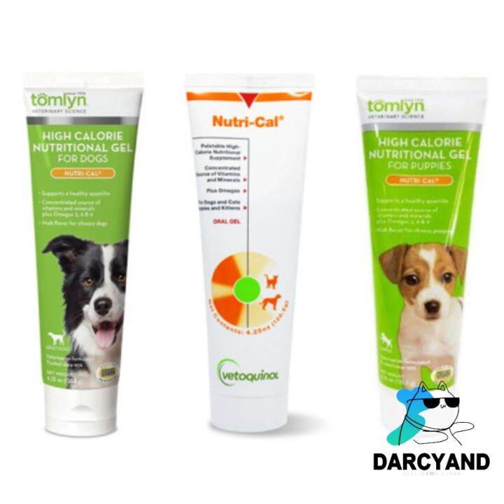 VETOQUINOL TOMLYN NutriCal Puppy Dog High Calorie Nutritional Supplement for Dogs Multivitamin