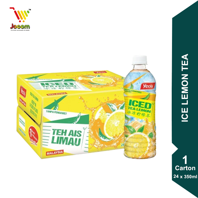 Yeos Asian Drink Ice Lemon Tea (24 x 350ml) Lazada