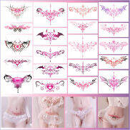 CF sexy phần tư nhân bụng dưới Hình Xăm Dán succubus tinh khiết ham muốn
