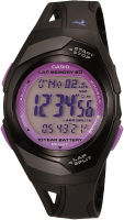 Casio STR300-1C Sports Watch - Black &amp; Pink