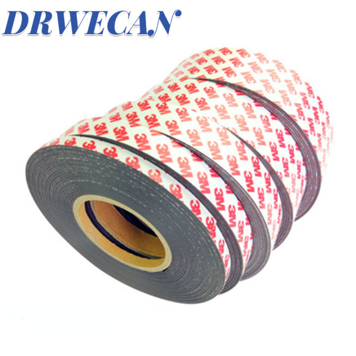 50cm-lot-self-adhesive-flexible-magnetic-strip-3m-rubber-magnet-tape-width-10-20-30-40-50mm-thickness-1-5mm