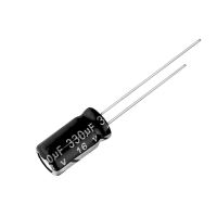 50pcs 16V330uf 6x12mm Aluminum Electrolytic Capacitor 330uf16v 16v 330uf 330mf 330MFD 16v330mf 330mf16v 16v330MFD Electrical Circuitry Parts