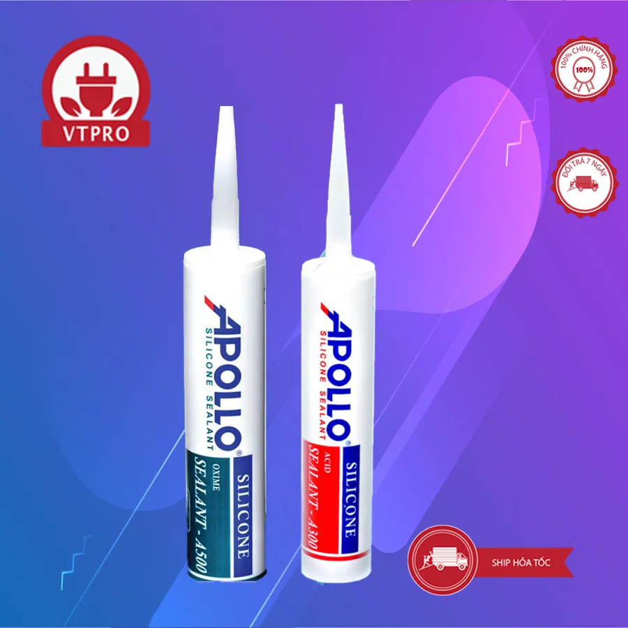 Keo silicon apollo a300 giá sỉ rẻ nhất sài gòn