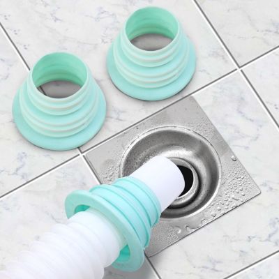 Deodorant Drains Cover for Machine Pipe Plug Trap Anti-odor Telescopic Sewer Accessory