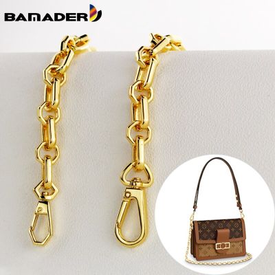 Metal Bag Chain Strap 1.7cm Thick Square Prismatic Chain Bag Strap Bag Accessorie Chain Shoulder belt for one shoulder Crossbody
